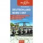 Preview: Motorradkarten-Set Deutschland Nordost