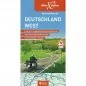 Mobile Preview: Motorradkarten-Set Deutschland West