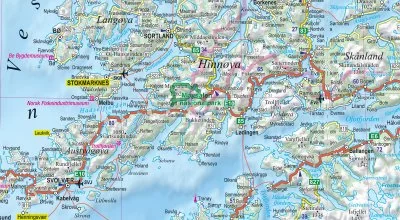 Comfort Map Norwegen 1:1.000.000