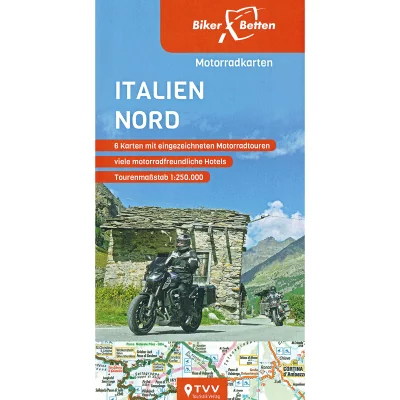 Motorradkarten-Set Italien Nord