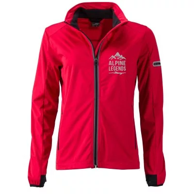 Damen Softshell-Jacke Alpine Legends