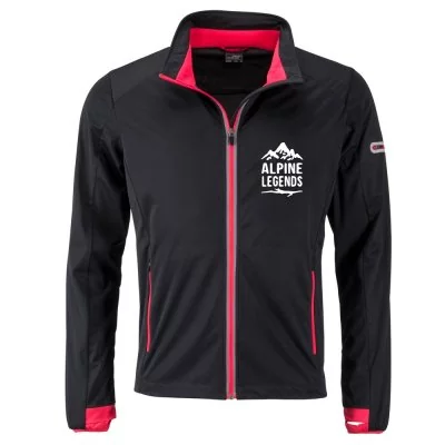 Herren Softshell-Jacke Alpine Legends