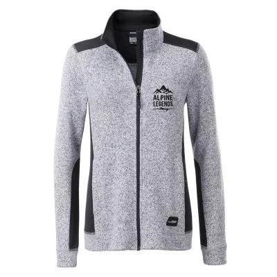 Damen Strickfleece-Jacke ALPINE LEGENDS