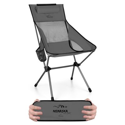 Campingstuhl Nemaska Grau