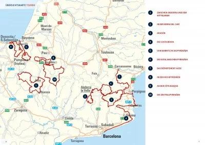 Motorrad-Reisebuch Pyrenäen mit Costa Brava