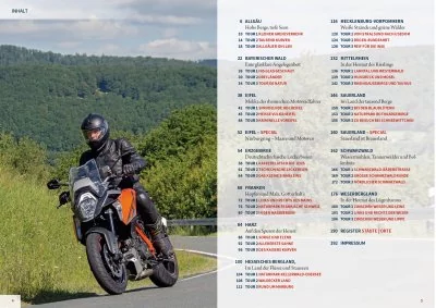 Motorrad-Reisebuch Biker-Weekends Deutschland