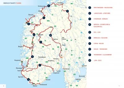 Motorrad-Reisebuch Fjord-Norwegen