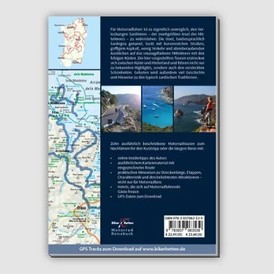 Motorrad-Reisebuch Sardinien