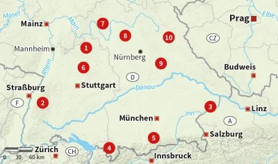 TOURGUIDE Süddeutschland