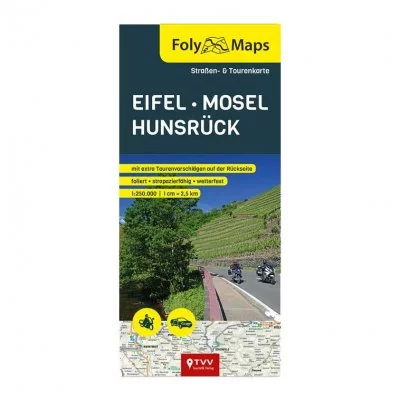 Deutschland, Eifel, Mosel, Hunsrück, Tourenkarte