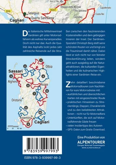 MOTOURBOOK #2 Sardinien Backcover