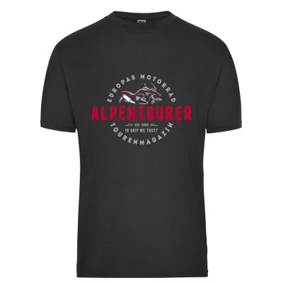 Herren Bio-Baumwoll-Shirt BLACK EDITION