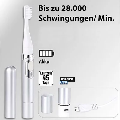 Akku-Reisezahnbürste