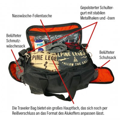 ALPINE LEGENDS Traveler Bag