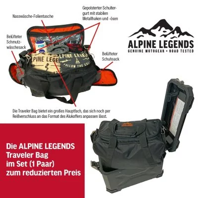 ALPINE LEGENDS Traveler Bag Set