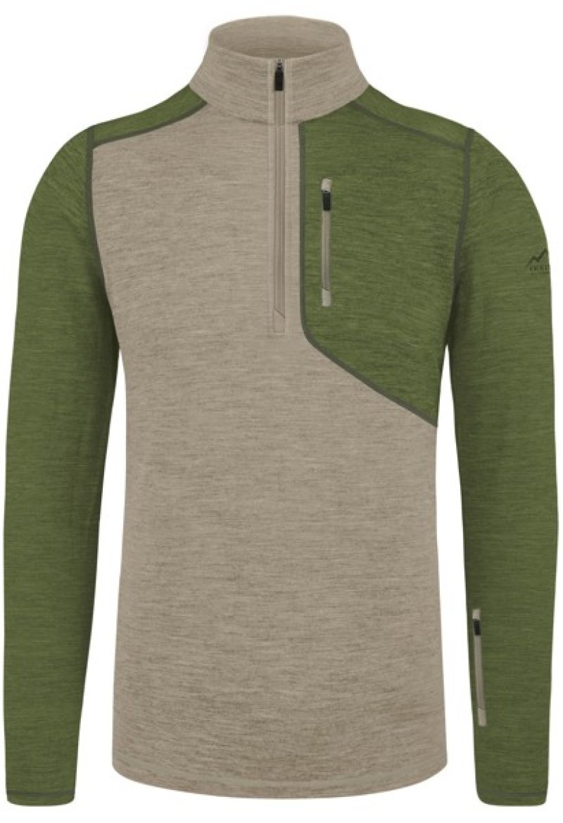 MERINOS Langarm-Funktionsshirt Herren