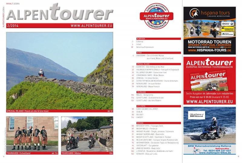 ALPENTOURER ePaper SPEZIAL IRLAND • SCHOTTLAND • WALES