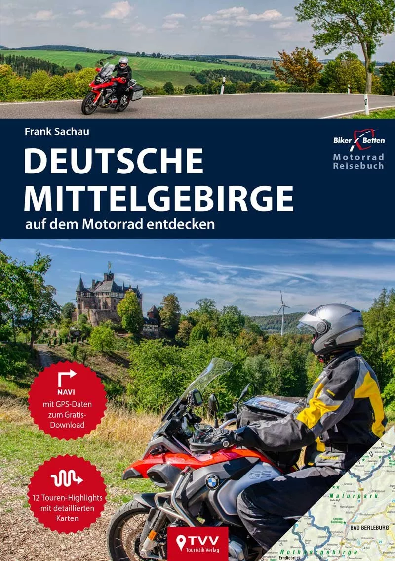Motorrad-Reisebuch Deutsche Mittelgebirge