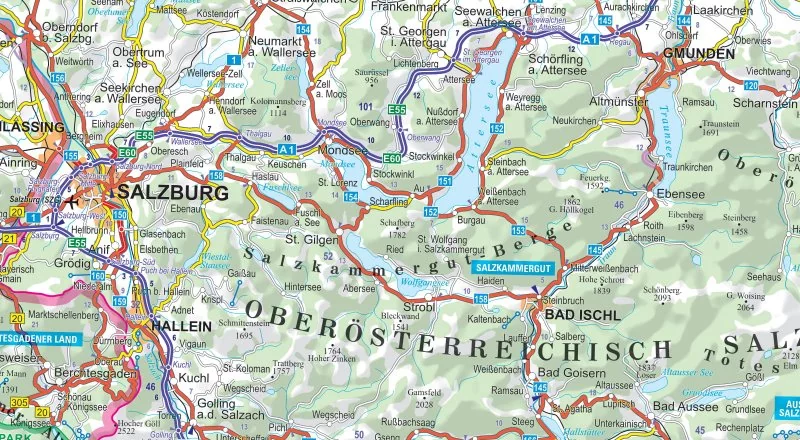Comfort Map Österreich