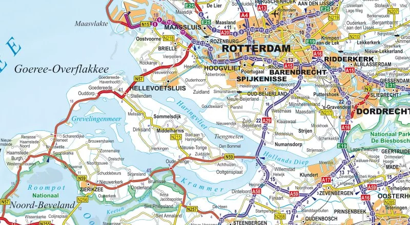 Comfort Map Benelux