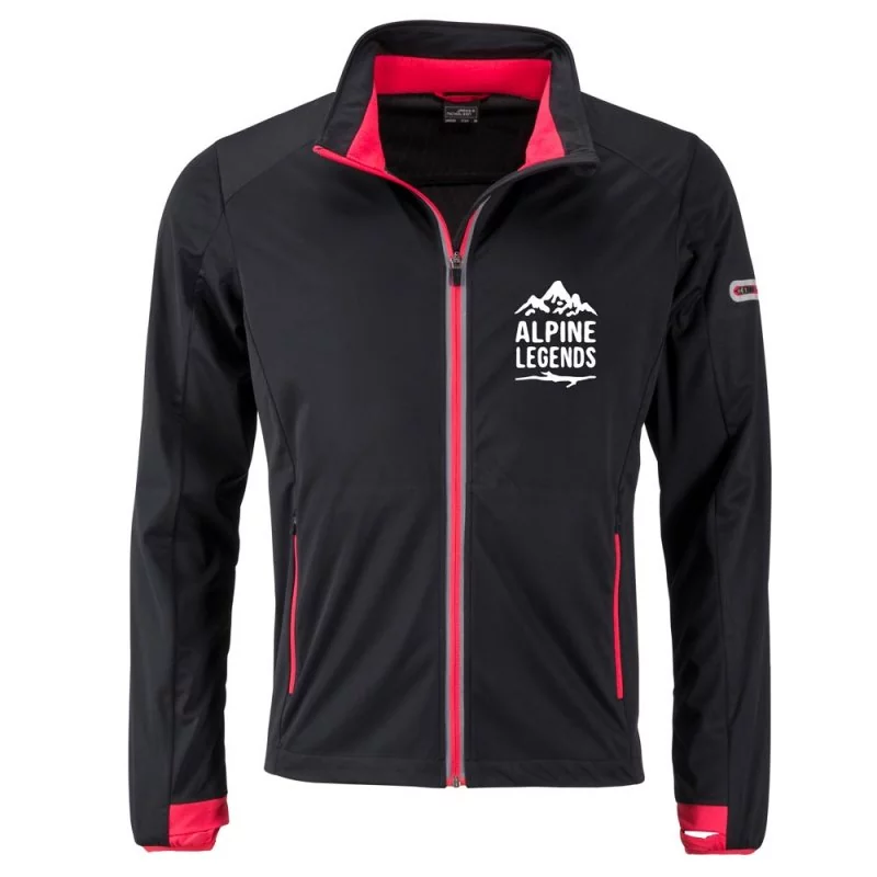 Herren Softshell-Jacke Alpine Legends Herren Softshell-Jacke Alpine Legends