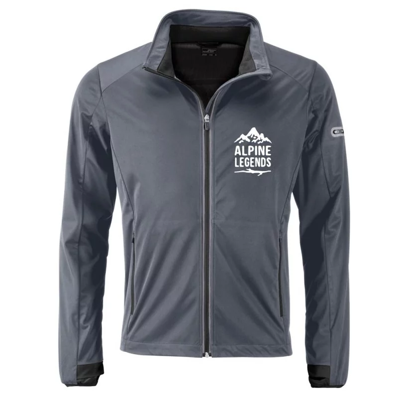 Herren Softshell-Jacke Alpine Legends Herren Softshell-Jacke Alpine Legends