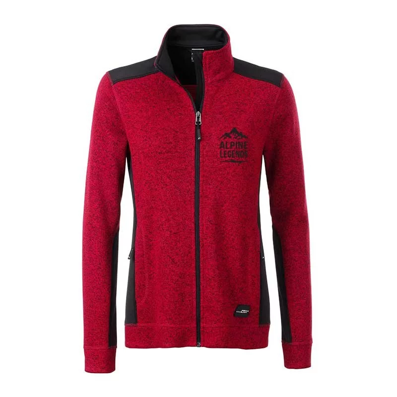 Damen Strickfleece-Jacke (Gr. S, XL, XXL)