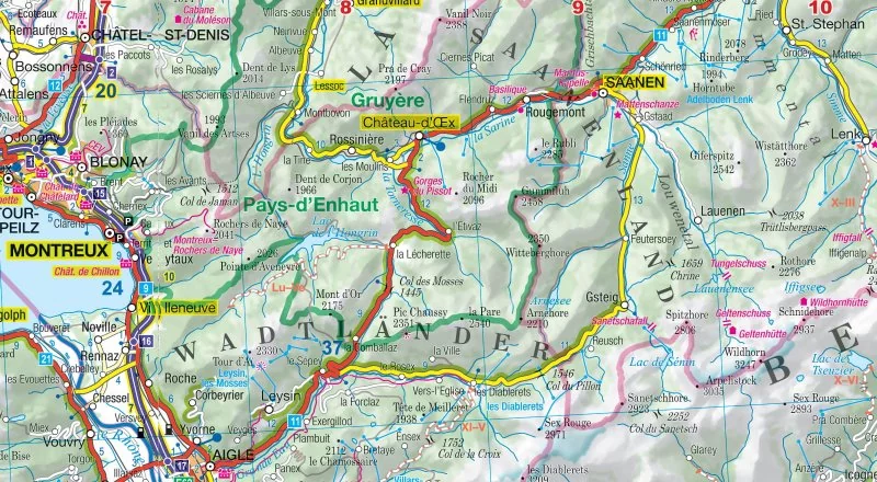 MoTourMaps Schweiz