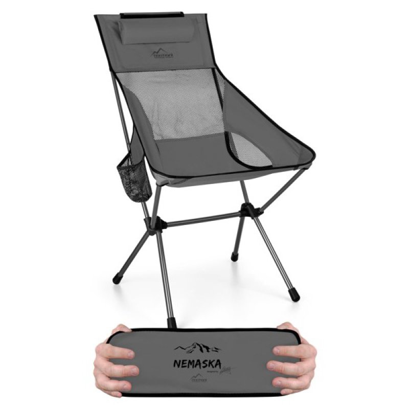 Campingstuhl Nemaska Grau