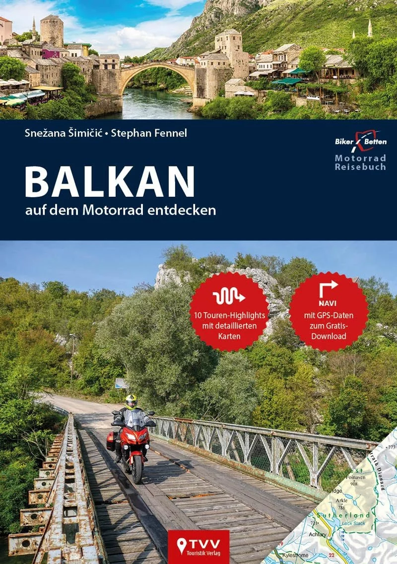 Motorrad-Reisebuch Balkan