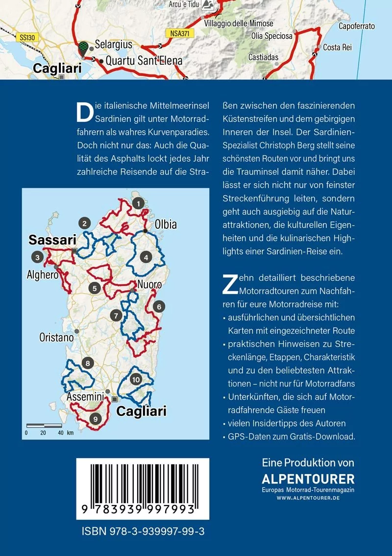 MOTOURBOOK #2 Sardinien Backcover