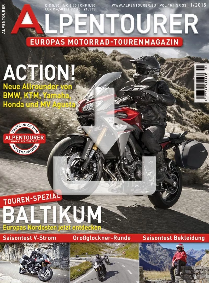 ALPENTOURER ePaper 1/2015 ALPENTOURER ePaper 1/2015