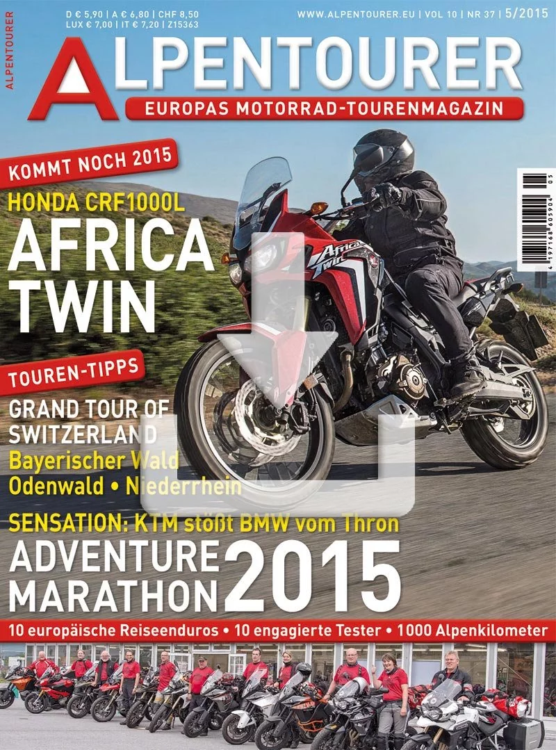 ALPENTOURER ePaper 5/2015 ALPENTOURER ePaper 5/2015