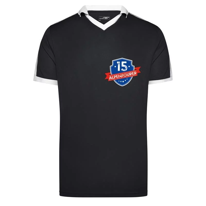 BLACK EDITION Herren-Teamshirt 15 JAHRE ALPENTOURER