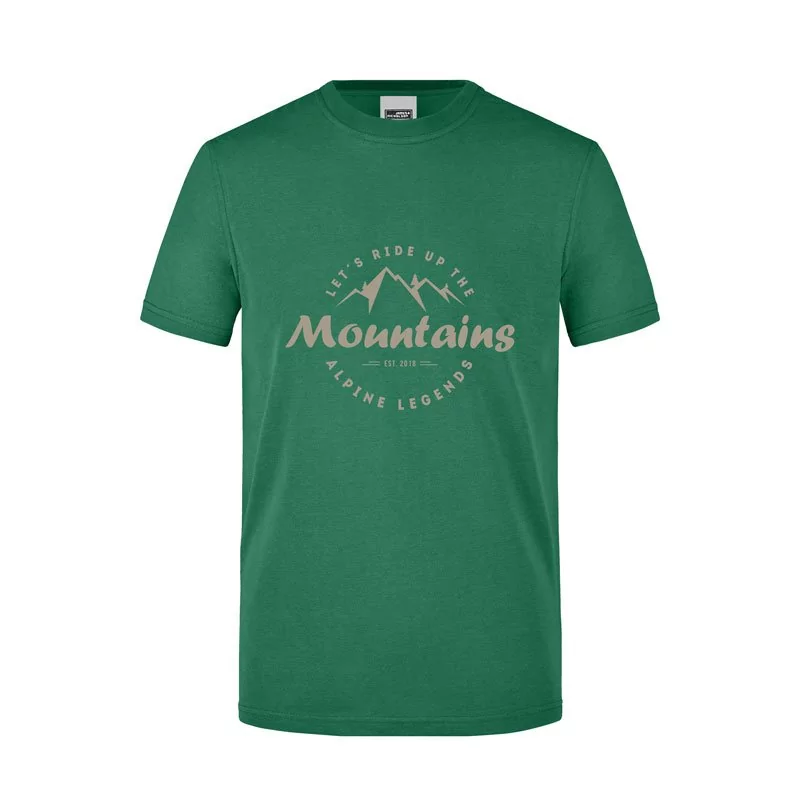 Herren T-Shirt LET'S RIDE UP THE MOUNTAINS Herren T-Shirt LET'S RIDE UP THE MOUNTAINS