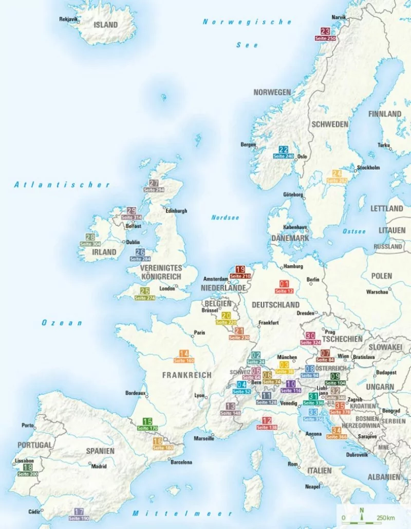 Die schönsten Bikertouren in Europa