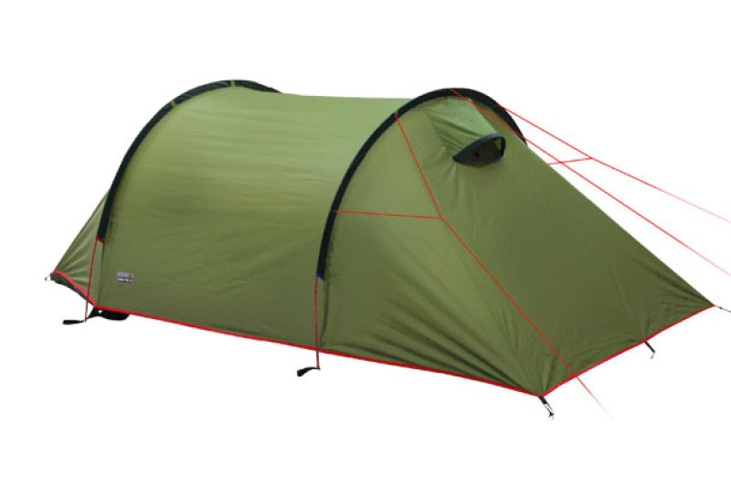 Leichtzelt Kite 2-3 Personen mit großem Vorbau
