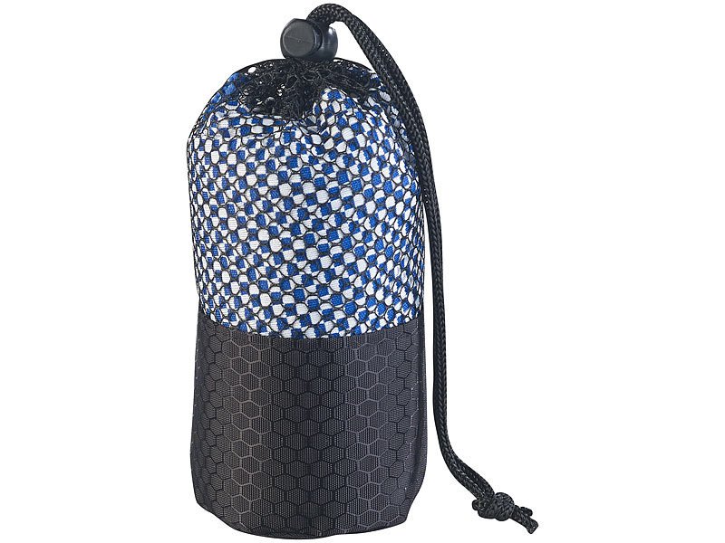 Reisehandtuch Netztasche Bambus-Mikrofaser