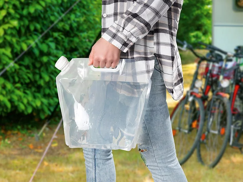 alca Kanister Wasserkanister faltbar 5l Trinkwasserbehälter mit