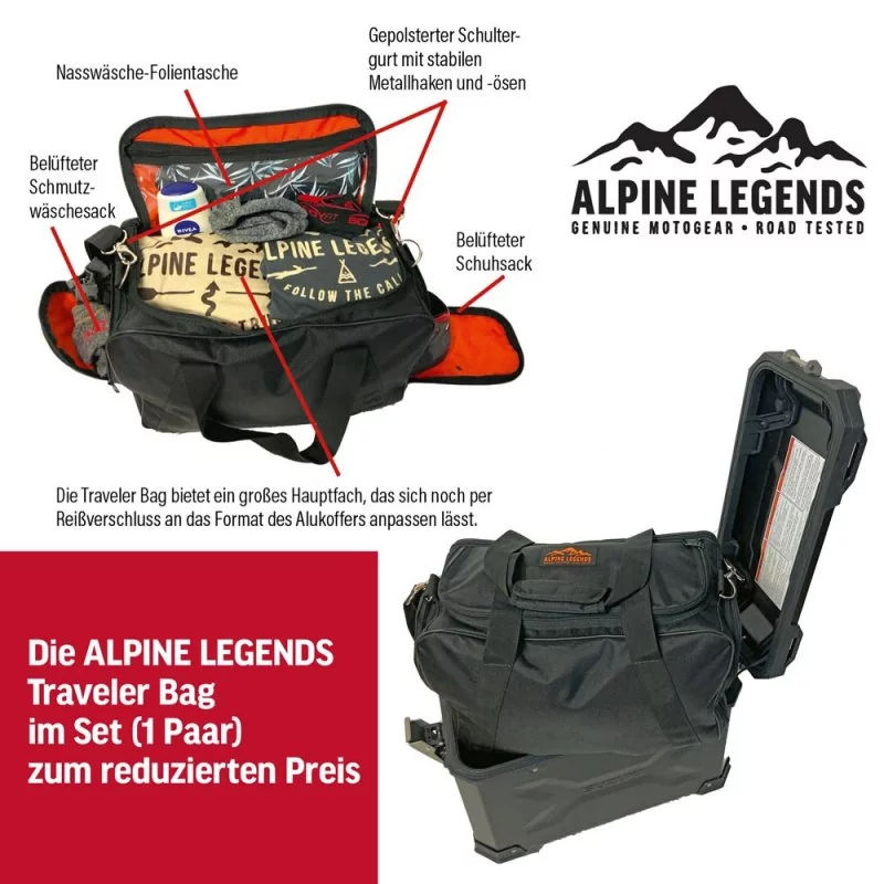 ALPINE LEGENDS Traveler Bag Set ALPINE LEGENDS Traveler Bag Set