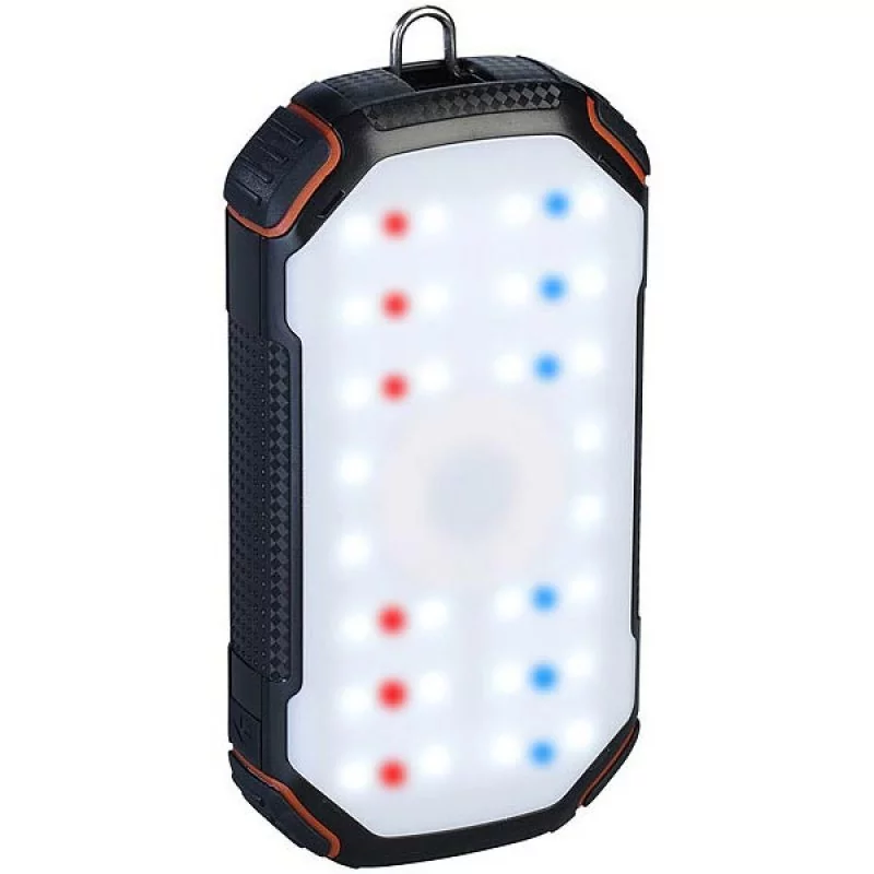 Solar-Powerbank 20 Ah QI USB-C SOS-Licht
