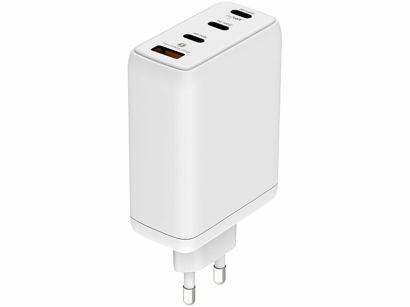 4-Port USB-C/-A Reisenetzteil